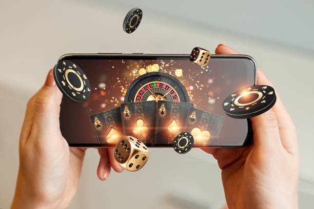 Mobile phone displaying live roulette table and betting interface
